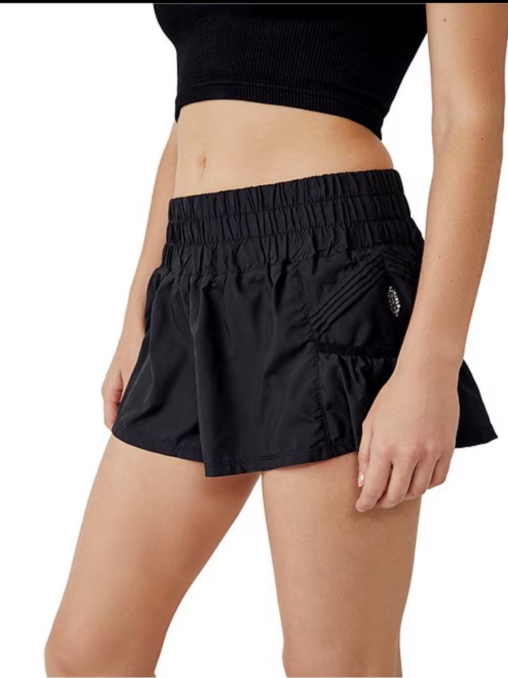 Free People Movement Get Your Flirt On High Rise Shorts Size XS